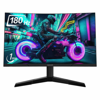 ECRAN GAMING INCURVÉ REDRAGON PEARL 23.6" / 180HZ / NOIR