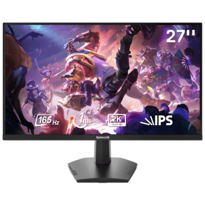 ECRAN GAMING REDRAGON OPAL 27" 2K IPS QHD / 165HZ / NOIR