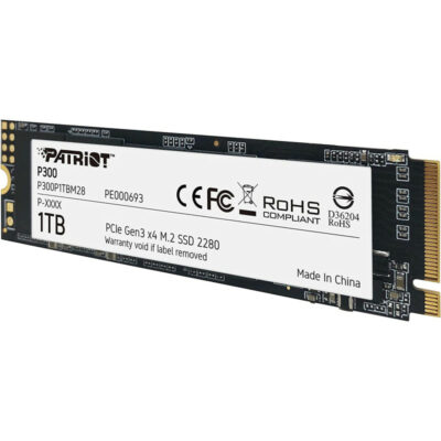 SSD 1TB PATRIOT P300 M.2 PCIE GEN3X4