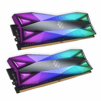 XPG SPECTRIX DT60 16GB ( 2X8GB ) 3200MHZ DDR4 RGB