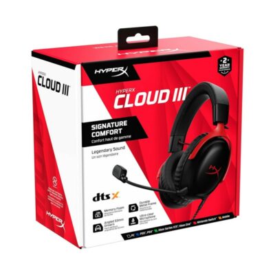 HYPERX CLOUD III (NOIR/ROUGE)