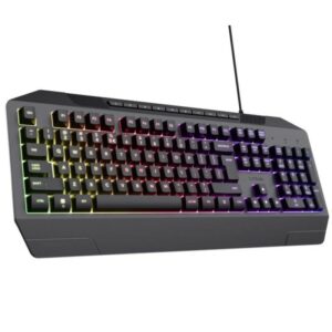 TRUST CLAVIER GAMER GXT 836 STARFISH RGB - NOIR