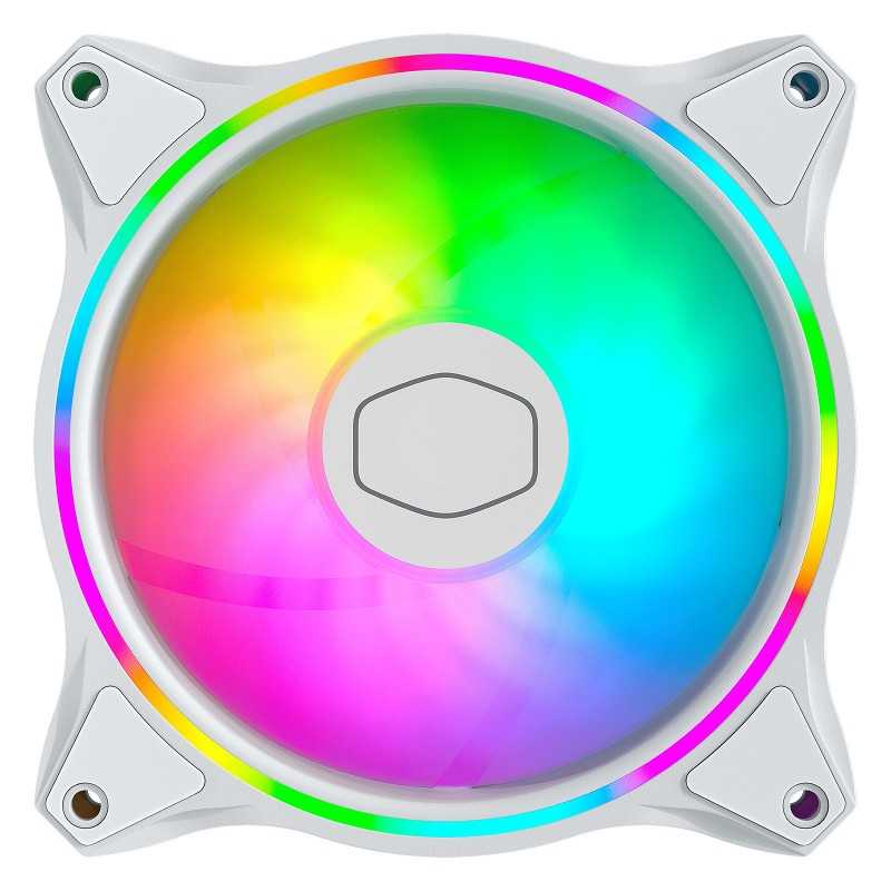 Cooler Master MasterFan MF120 Halo ARGB White Edition