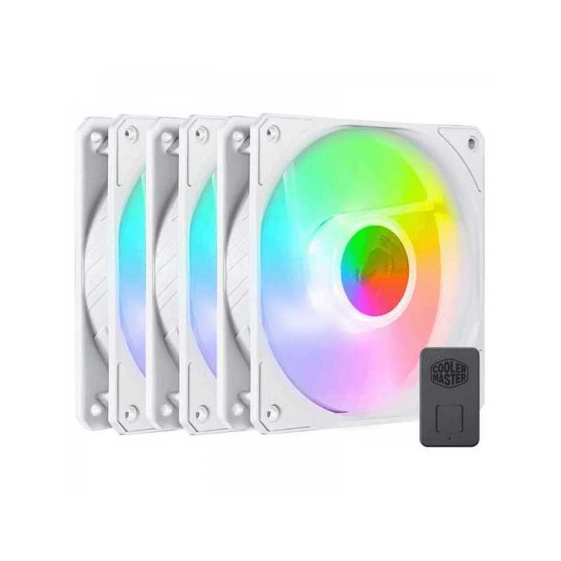 COOLER MASTER SICKLEFLOW 120 ARGB WHITE EDITION 3in1