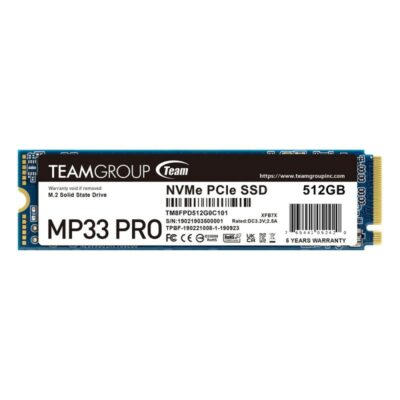 SSD TEAM GROUP MP33 512GB PRO NVME