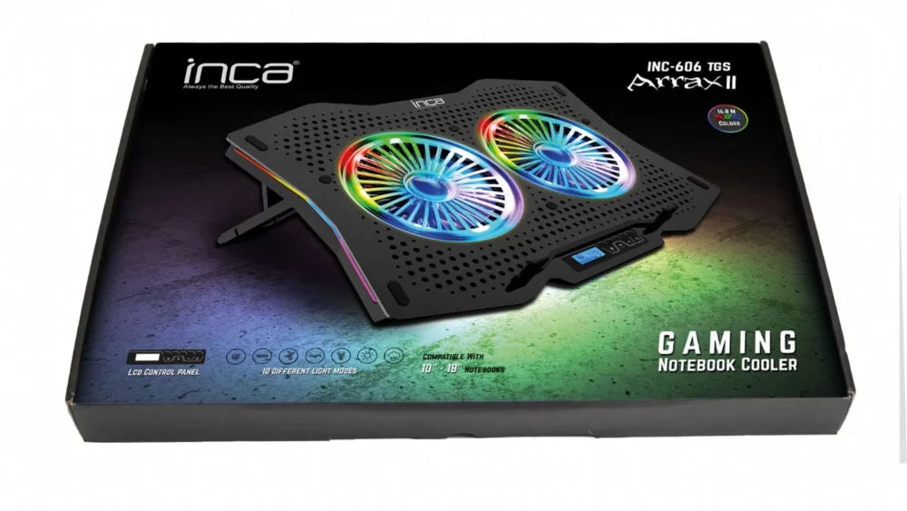 REFROIDISSEUR PC PORTABLE INCA INC-606TGS