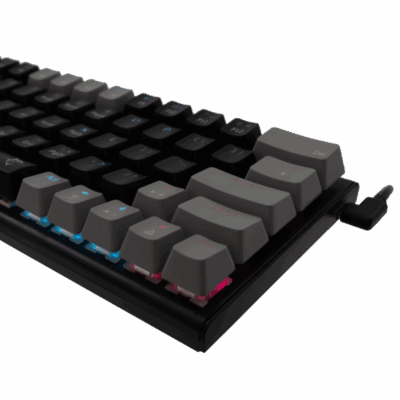 WhiteShark Wakizashi Mechanical White Gaming Keybaord | BlueSwitch – Image 4