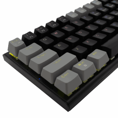 WhiteShark Wakizashi Mechanical White Gaming Keybaord | BlueSwitch – Image 3