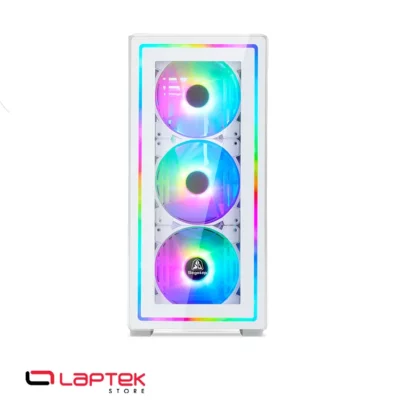 Boîtier Segotep Gank 360 RGB White