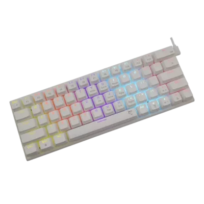 WhiteShark Wakizashi Mechanical White Gaming Keybaord | BlueSwitch