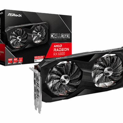 ASRock AMD Radeon RX 6600 Challenger 8GB - Black