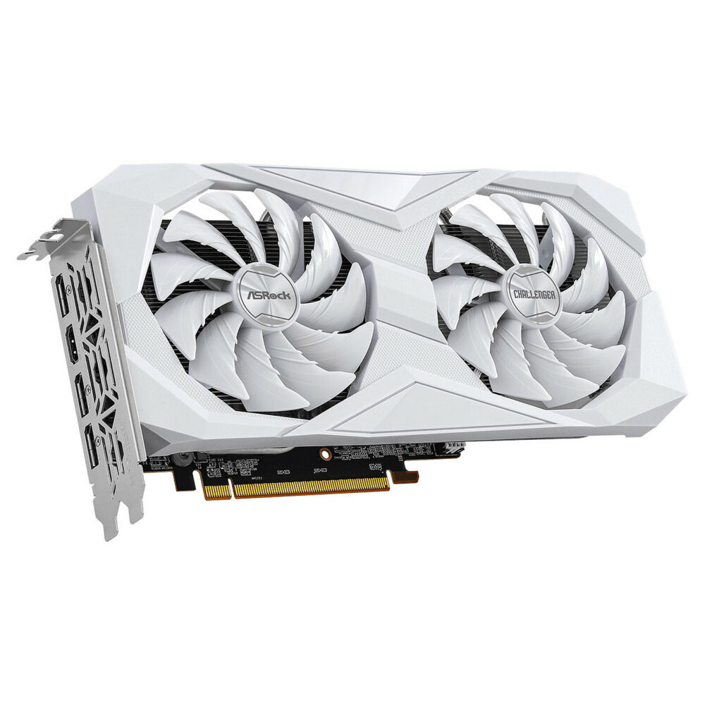 ASRock AMD Radeon RX 6600 Challenger 8GB - White – Image 2