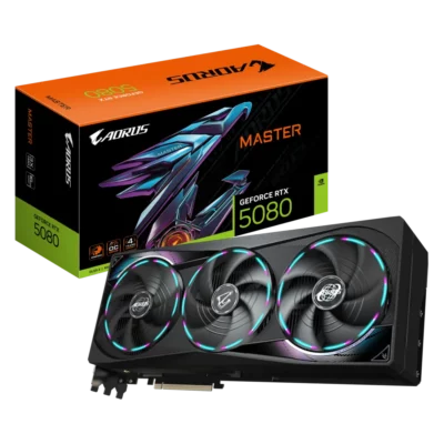 GIGABYTE AORUS GeForce RTX 5080 MASTER 16 Go