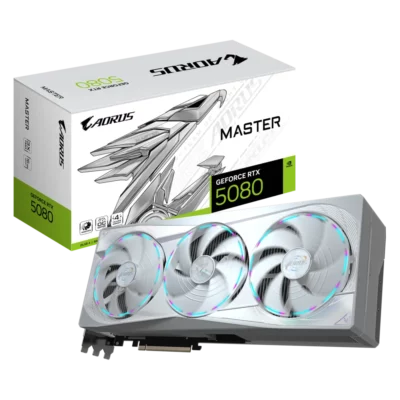 GIGABYTE AORUS GeForce RTX 5080 MASTER ICE 16G