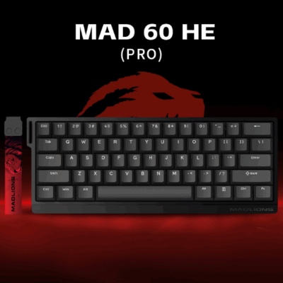 MAD 60 HE Black Ultimate Edition Magnetic Axis PRO RGB