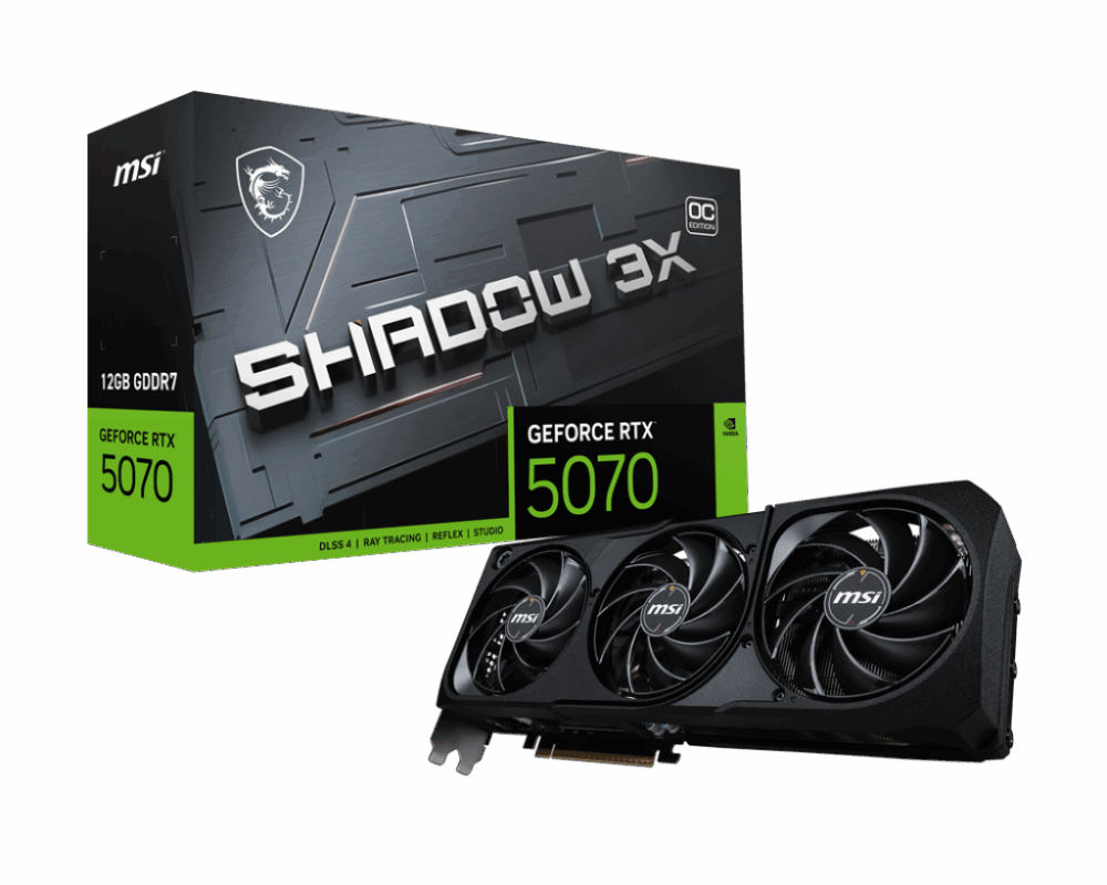Msi GeForce RTX 5070 12G SHADOW 3X OC