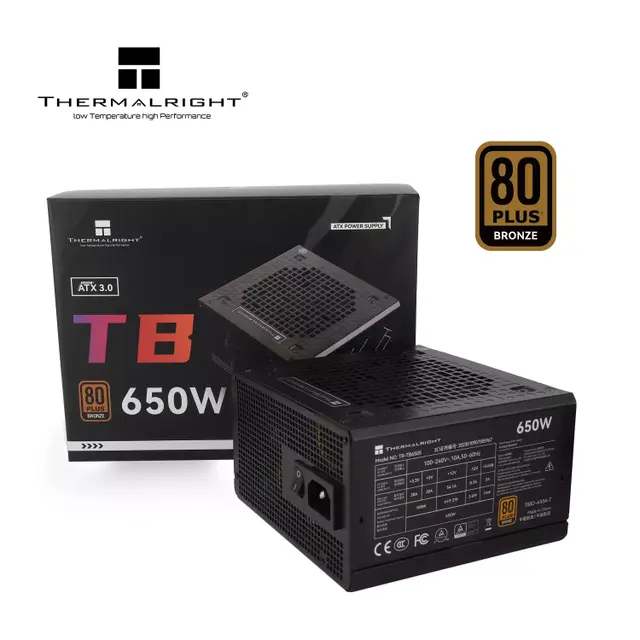 Power Supply thermalright TB-650S | 650W Bronze 80+
