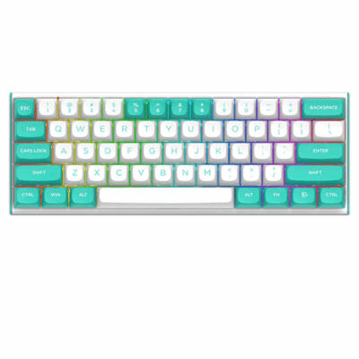 REDRAGON FIDD K683-WB RGB - RED SWITCH