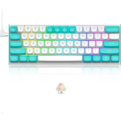 REDRAGON FIDD K683-WB RGB - RED SWITCH