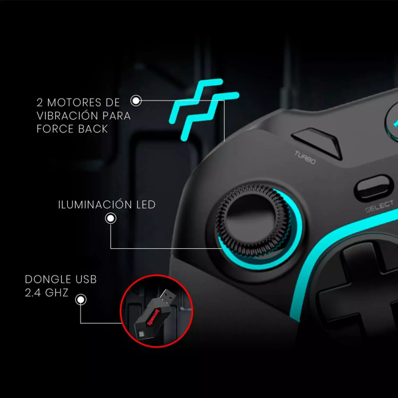 REDRAGON HARROW WIRELESS G808-PRO