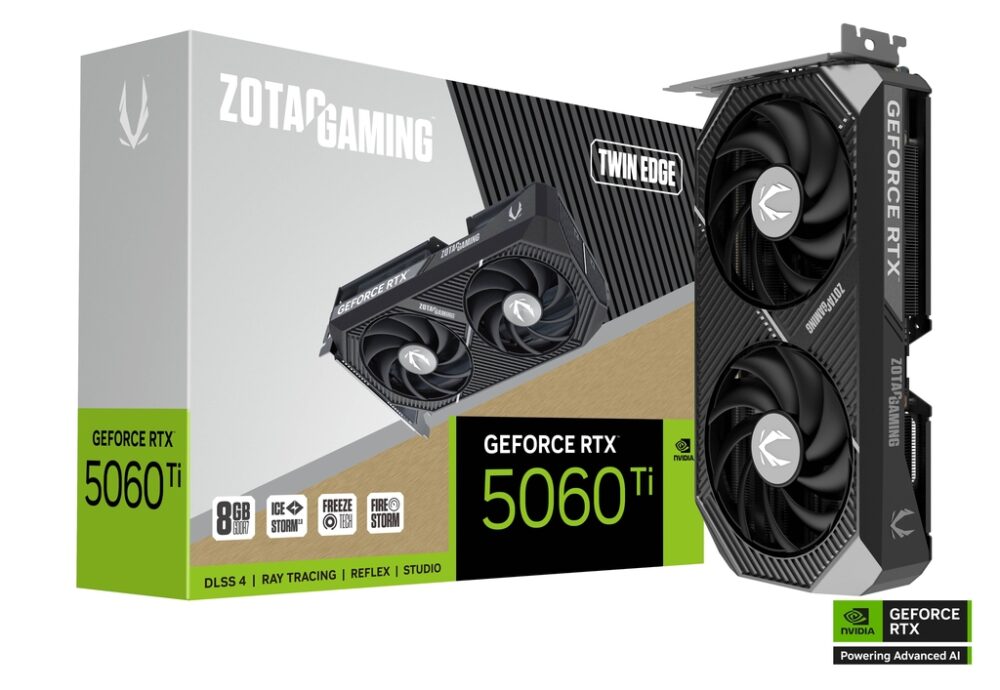 ZOTAC GAMING RTX 5060TI TWIN EDGE 8GB GDDR7