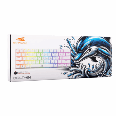 Baracuda Dolphin BGK-03111 - White Red - QWERTY