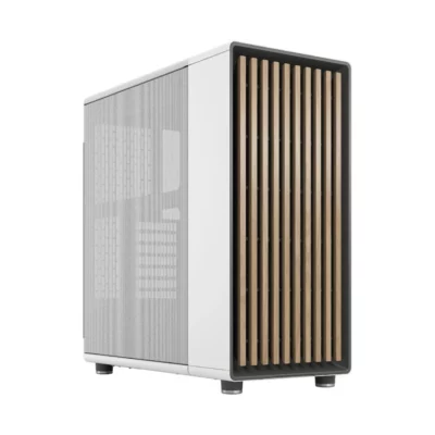 Boitier Fractal Design North Chalk White TG Clear