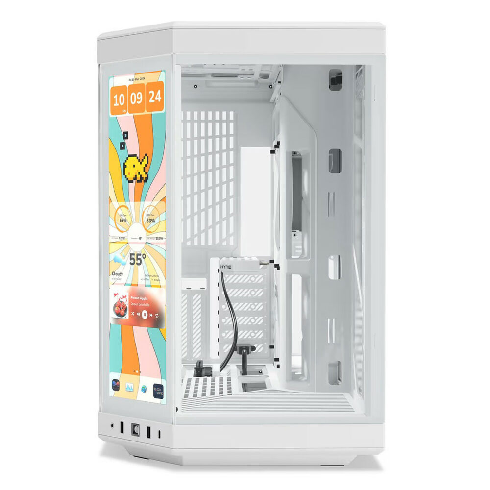 Hyte Mid-Tower Y70 Touch Infinite Tactile GEN3 White-1