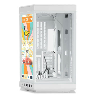 Hyte Mid-Tower Y70 Touch Infinite Tactile GEN3 White-1