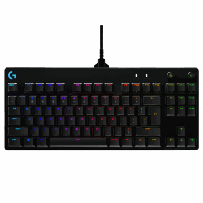 Logitech G PRO Mechanical Gaming Keyboard - BLACK - FRA - USB
