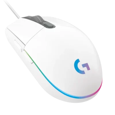 Logitech G102 LIGHTSYNC Gaming Mouse - WHITE - USB – Image 3