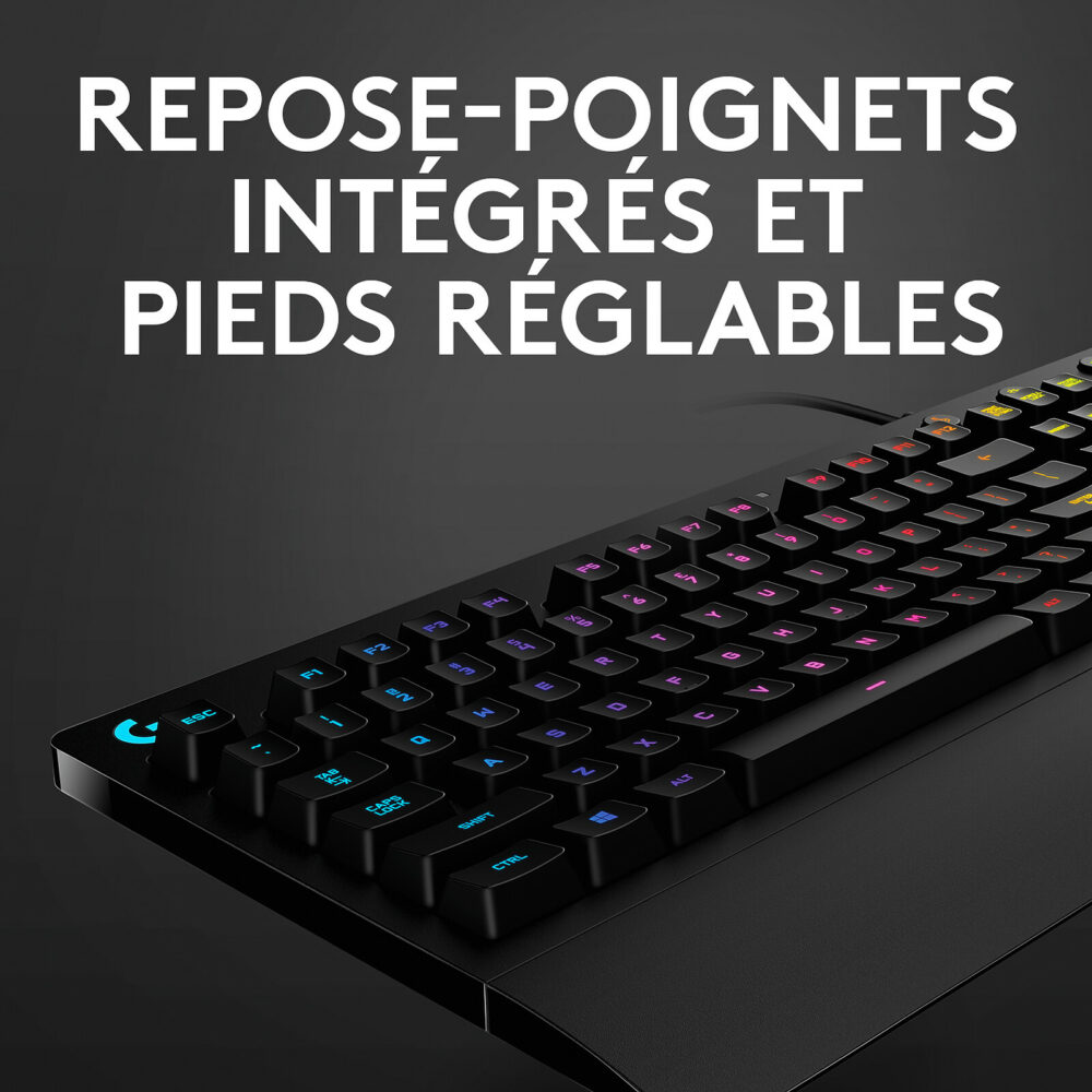 Logitech G213 Prodigy Gaming Keyboard -  FRA - USB – Image 4