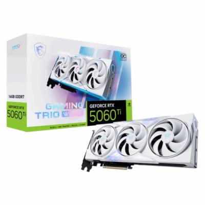 MSI GeForce RTX 5060 Ti 16G GAMING TRIO OC - WHITE