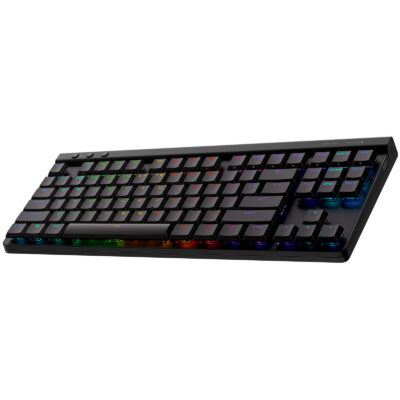 Logitech G515 LIGHTSPEED TKL Wireless Gaming Keyboard - BLACK - FRA - 2.4GHZ/BT - TACTILE