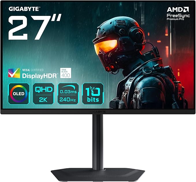 Gigabyte MO27Q2 27" Moniteur Gaming OLED QHD