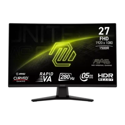 Ecran Gaming MSI MAG 276CXF 27'' Full HD Incurvé 280 Hz