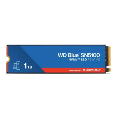 Disque SSD NVMe WD Blue SN5100 1TB PCIe Gen4 M.2 2280
