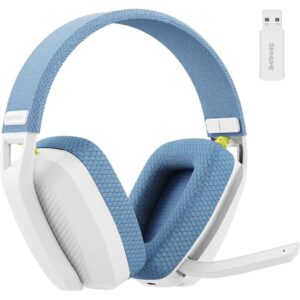 binnune-2-4ghz-wireless-gaming-headset-with-mic-for-ps5-blue-and-white