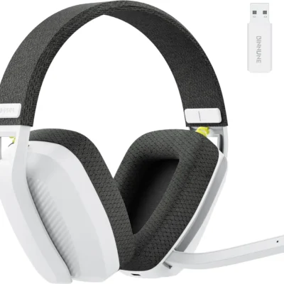 binnune-2-4ghz-wireless-gaming-headset-with-mic-for-ps5-white-and-grey