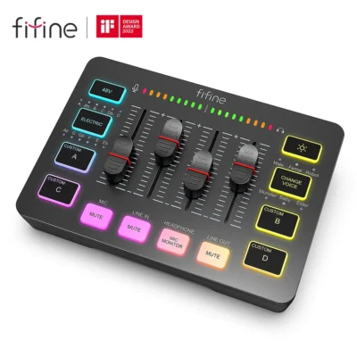 fifine-gaming-audio-mixer