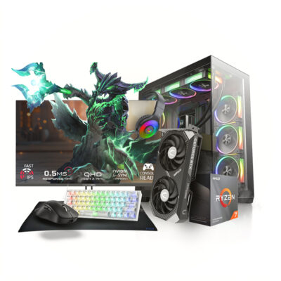 PC Gaming Ryzen 7 5700X RTX 5060 Ti 16G 16GB DDR4 BLACK ZERO X2 QHD 180Hz Expert Gaming Tunisie