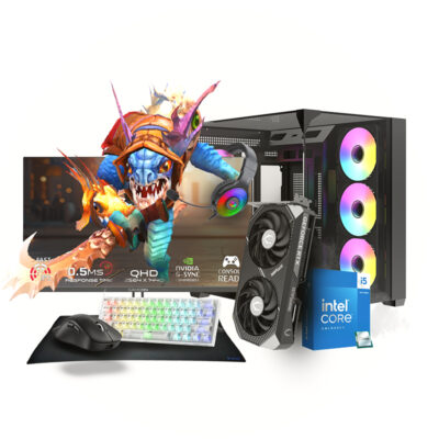 PC Gaming Intel i5 14600KF RTX 5060 Ti 16G 16GB DDR5 BLACK ZERO X3 QHD 180Hz Expert Gaming Tunisie