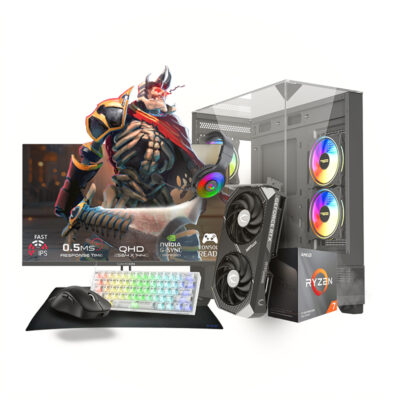 PC Gaming Ryzen 7 7700 RTX 5060 Ti 16G 16GB DDR5 BLACK ZERO X4 QHD 180Hz Expert Gaming Tunisie