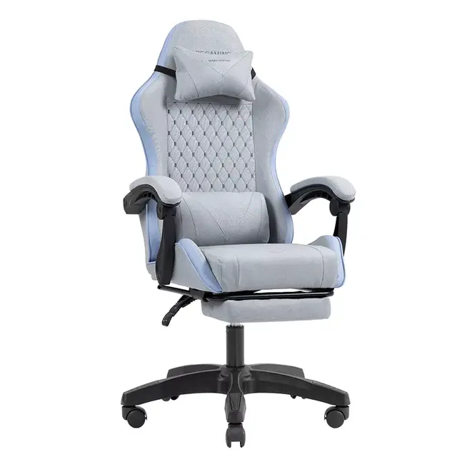 chaise-mars-gaming-mgcxfsbl-mgc-x-tissu-ergonomique-gris-bleu