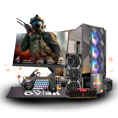 PC Gaming Ryzen 5 5600X RTX 5060 Ti 16G 16GB DDR4 CrystalStorm X2 Pack Écran 190Hz Expert Gaming Tunisie