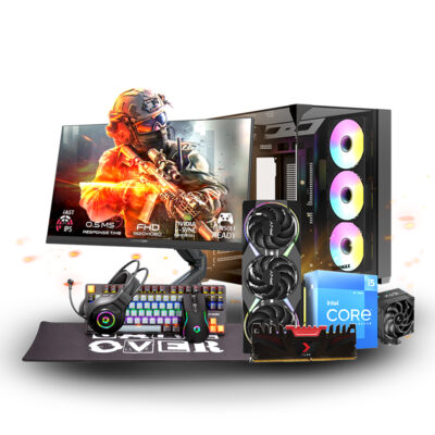 PC Gaming Intel i5 12600KF RTX 5060 Ti 16G 16GB DDR4 CrystalStorm X3 Pack Écran 190Hz Expert Gaming Tunisie