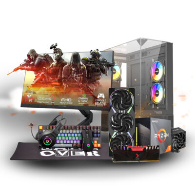 PC Gaming Ryzen 7 5700X RTX 5060 Ti 16G 16GB DDR4 CrystalStorm X4 Pack Écran 190Hz Expert Gaming Tunisie