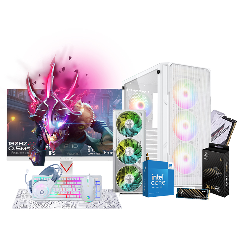 nitropulse-x1-intel-i5-12400f-arc-b580-12gb-16gb-ram-24-qhd-180hz-pack-accessoires-4-en-1-white