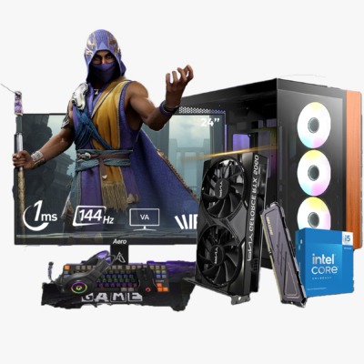 drakeforce-x4-intel-i5-13400-rtx-5060-8g-h610m-e-pro-16gb-ram-24-fhd-144hz-pack-accessoires-4-en-1