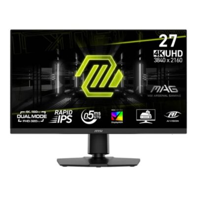 ecran-gamer-msi-mag-272urdf-e16-27-rapid-ips-dual-mode-4k-160hz-fhd-320hz-0-5-ms-ai-vision